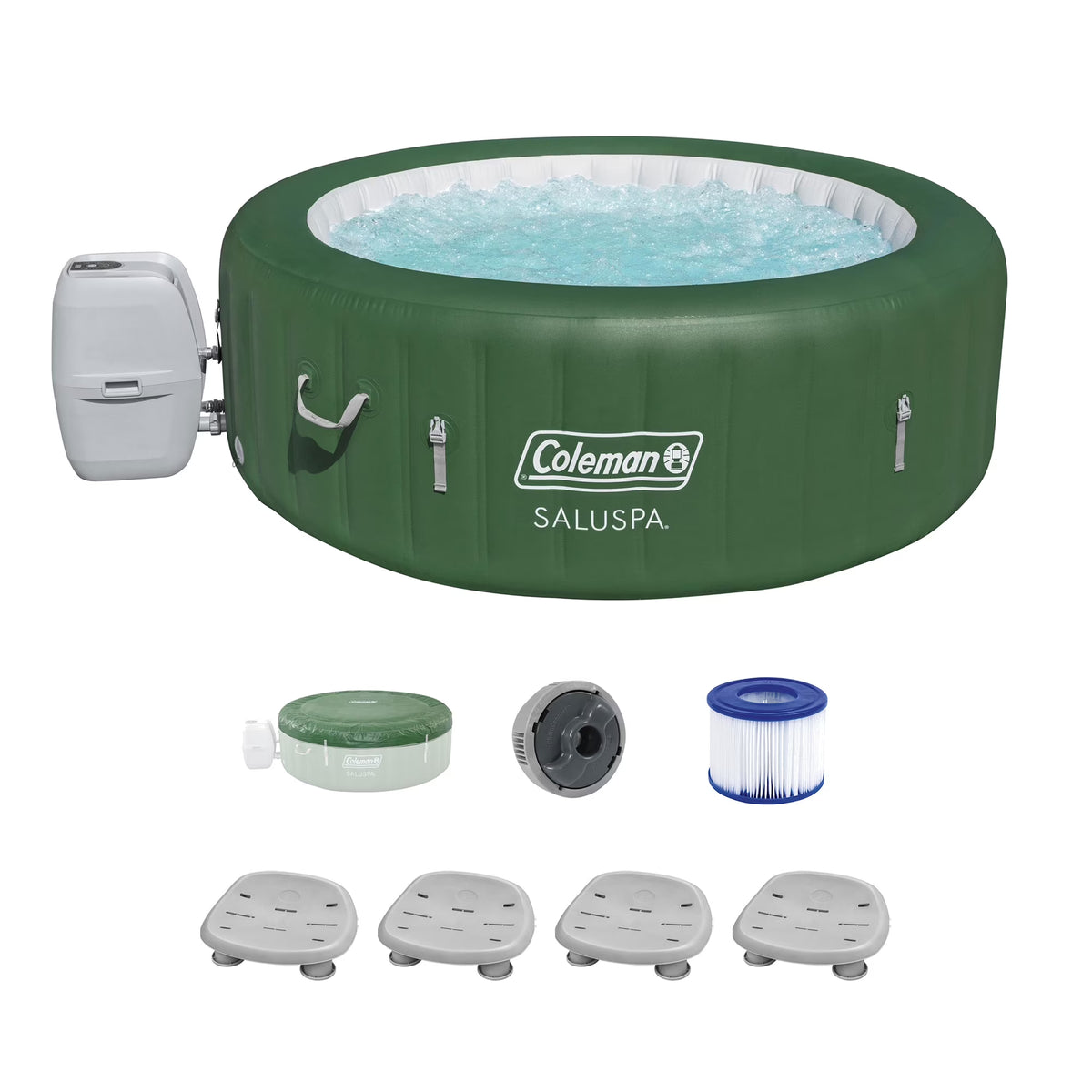 Inflatable Hot Tub with Pool & Spa Seat B3165