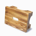 Carbonization Wooden Step Stool W553309