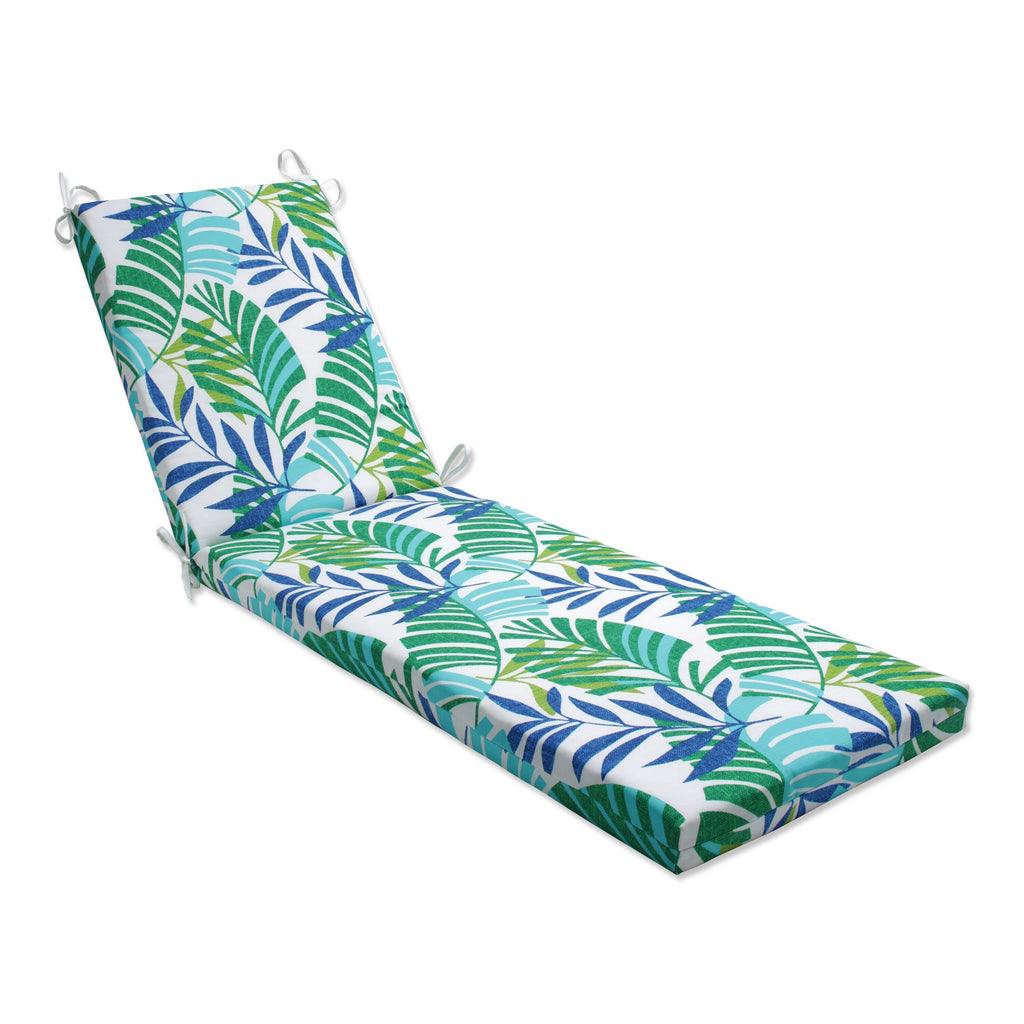 Blue/Green Chaise Lounge Cushion I807