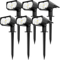 6 Pack IP68 Waterproof Solar Landscape Spot Lights J59426
