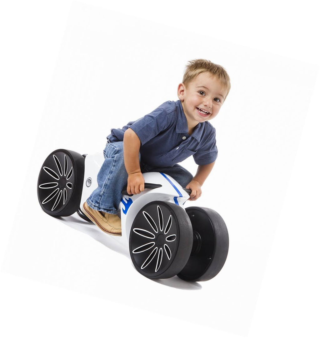 White/Blue Ride-On Bike J738488