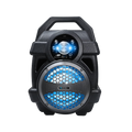 Black Portable Bluetooth Speaker with FM Transmitter M849472