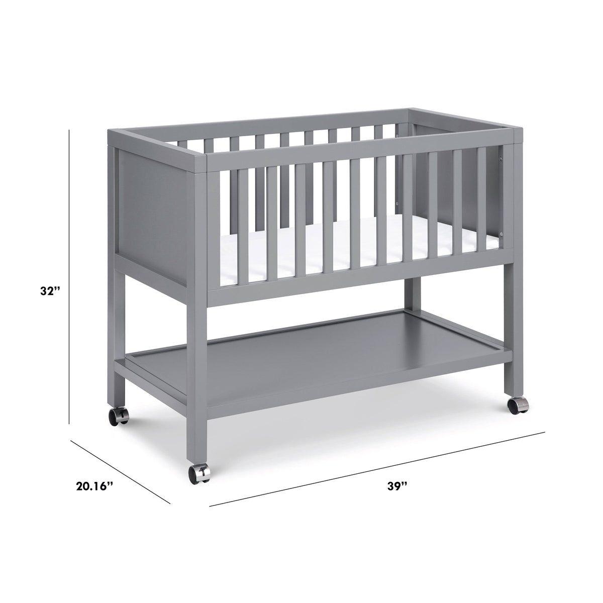 White Portable Bassinet E79708