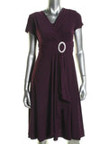 Matte Jersey Knee-Length Cocktail Dress O212