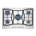 30x22 Gas Cooktop with 5 Sealed Burners and Cast Iron Grates V39691
