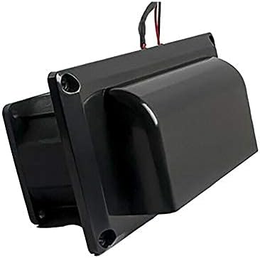 Black 25W RV Side Air Vent Fan V625
