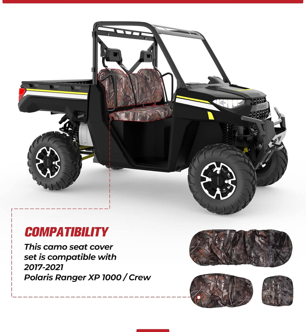 Waterproof Camo UTV Seat Cover Set T38338