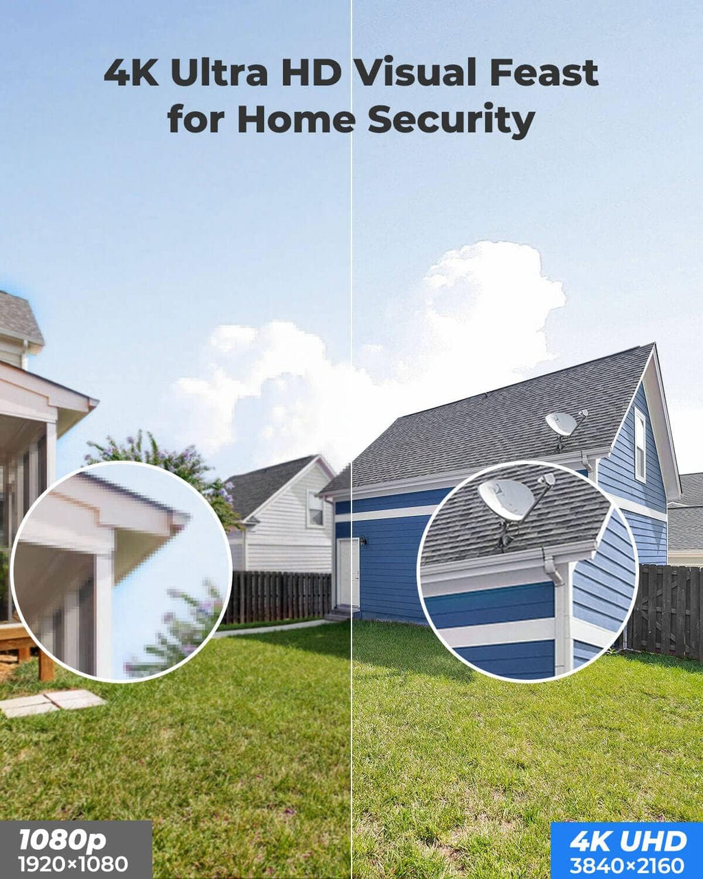4K Outdoor PoE Dome Surveillance Camera (Pack of 2) U1143