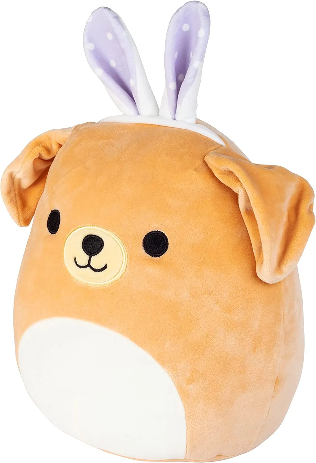 8" Stevon the Dog with Bunny Ears Plush Toy Doll X981199