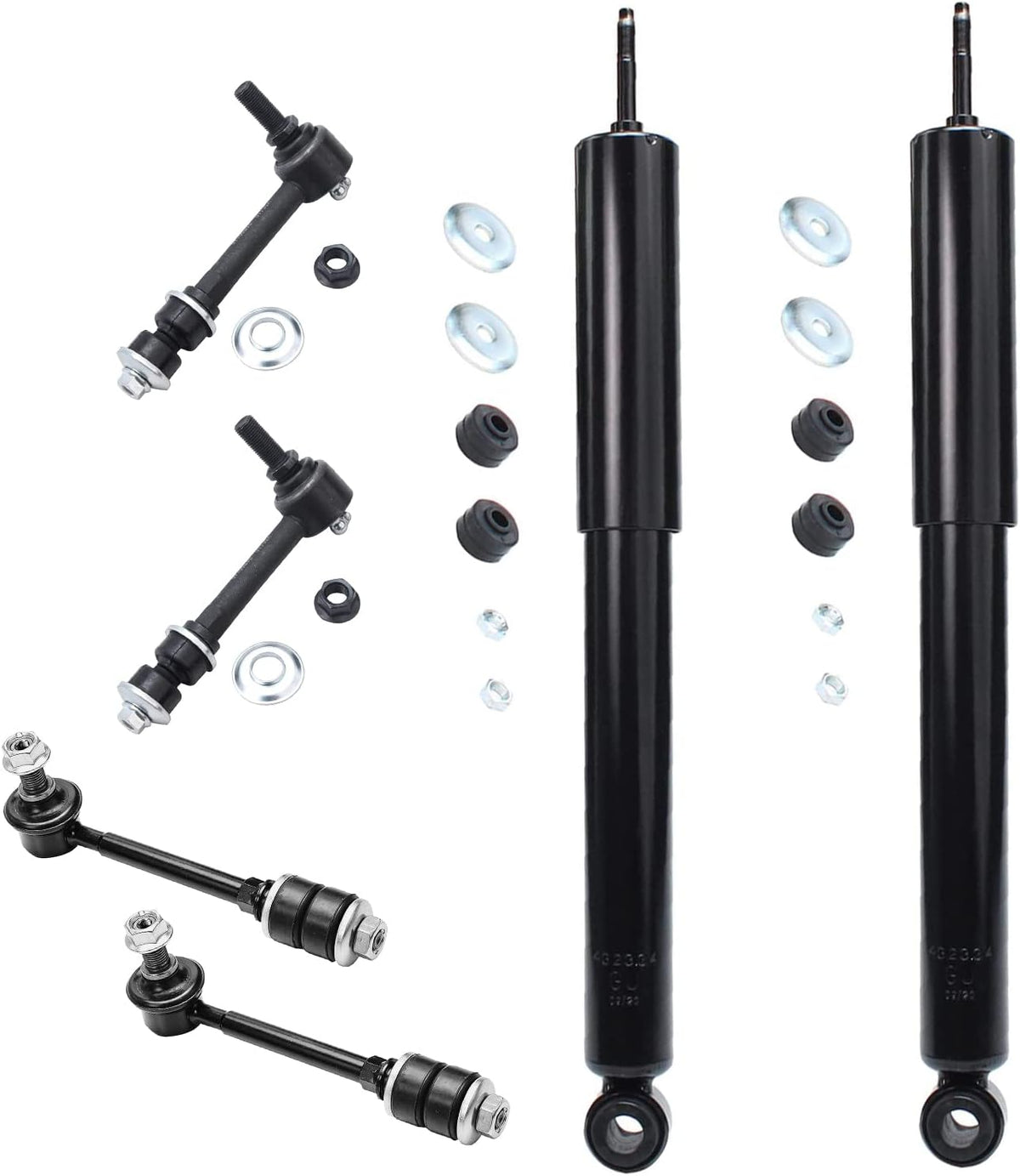 8pc Front Complete Struts + Rear Shock Absorbers Suspension Kit R579