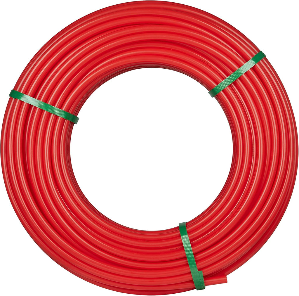 Blue & Red 1/2 inch 2 x100 ft (200 ft) Pex-A Pipe/Tubing with Pipe Cutter C806368