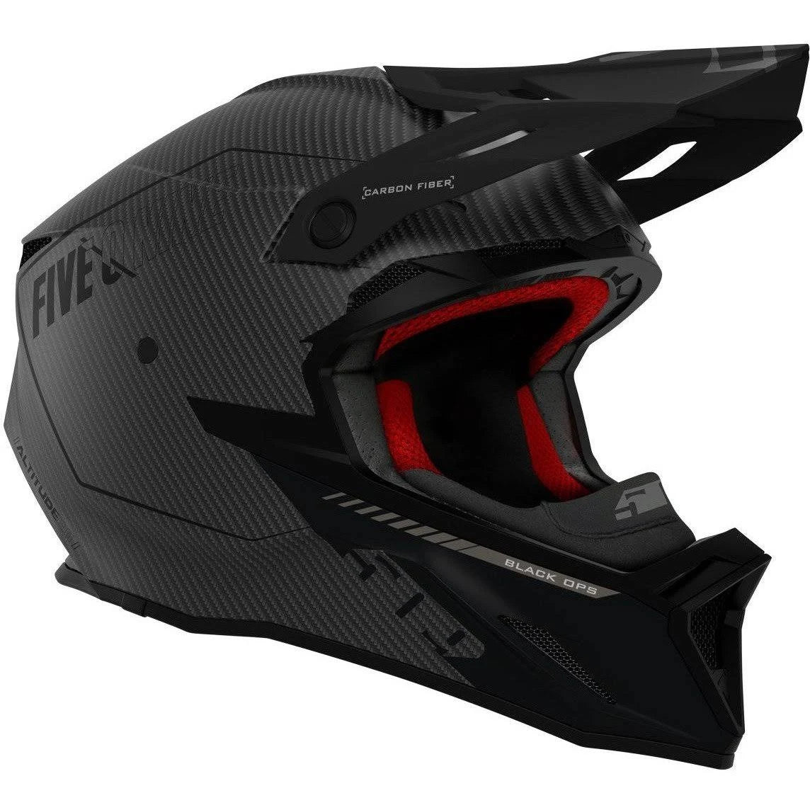 Black Ops/Red Carbon Fiber 2XL Helmet G624
