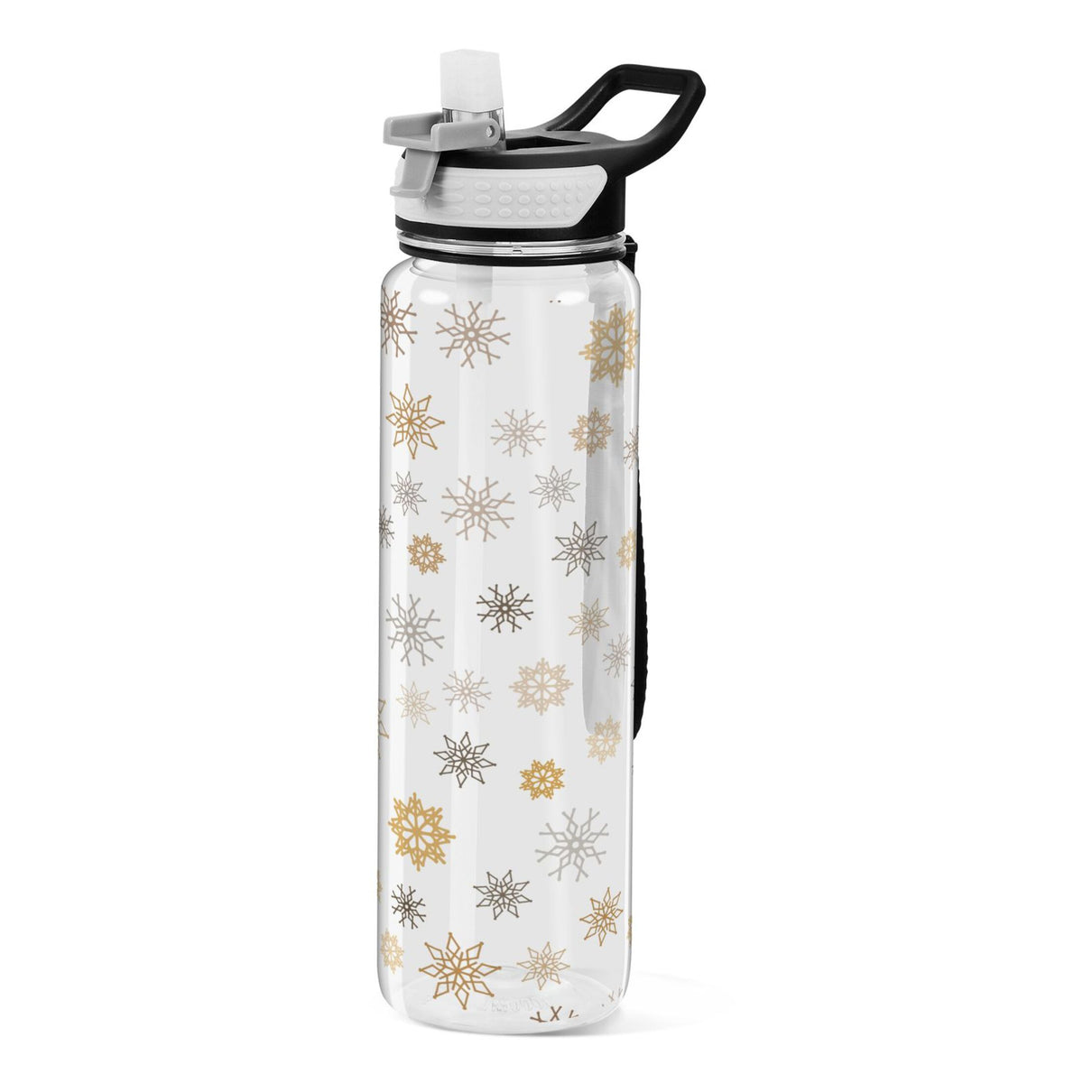 Clear 32oz Tritan Water Bottle with Straw Q457