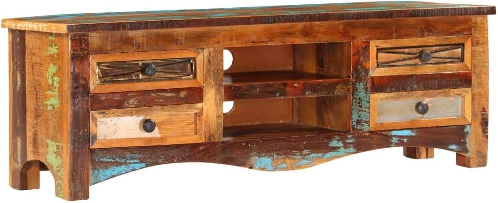 Solid Reclaimed Wood TV Cabinet W425