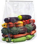 10 COUNT 5 Gallon 3 Mil Plastic Bag with Slider Top O672