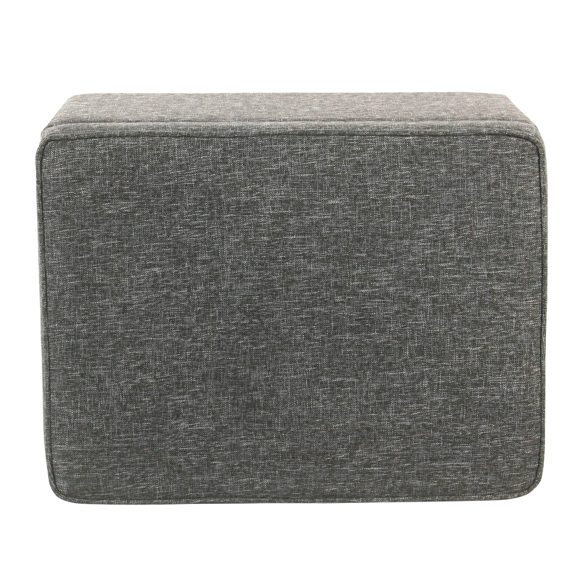 Slate Grey Medium Storage Ottoman T403261