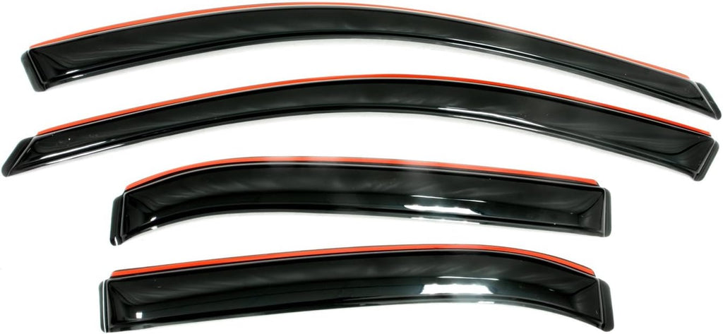 In-Channel Side Window Deflector 4-Piece Set J53767