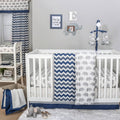4 Piece Crib Bedding Set P173