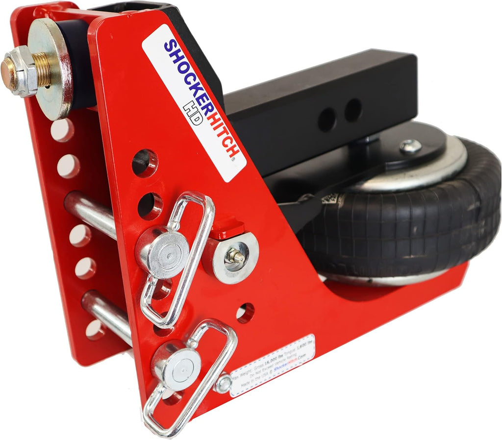 HD Air Pintle Hitch, Fits 3" Hitch - 2-1/2" to 6-1/2" of Drop L57032