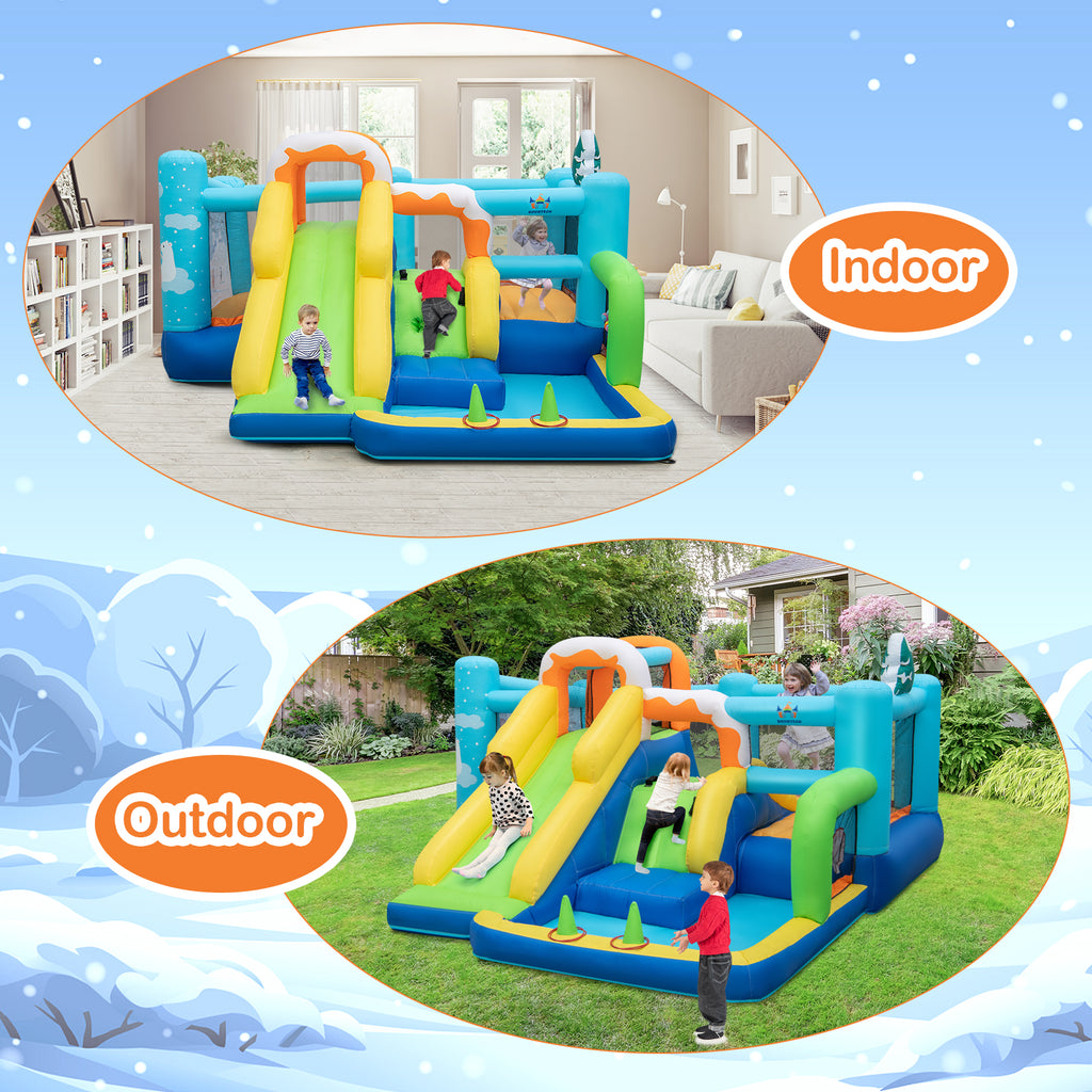 7-in-1 Kids Inflatable Bounce Castle I397