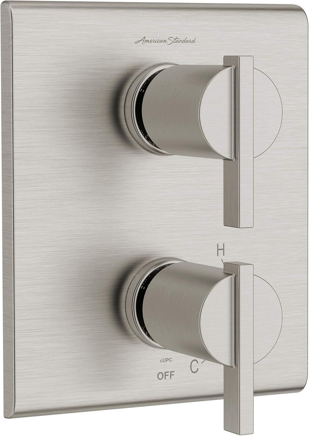 Brushed Nickel 2-Handle Shower Diverter Trim V5218