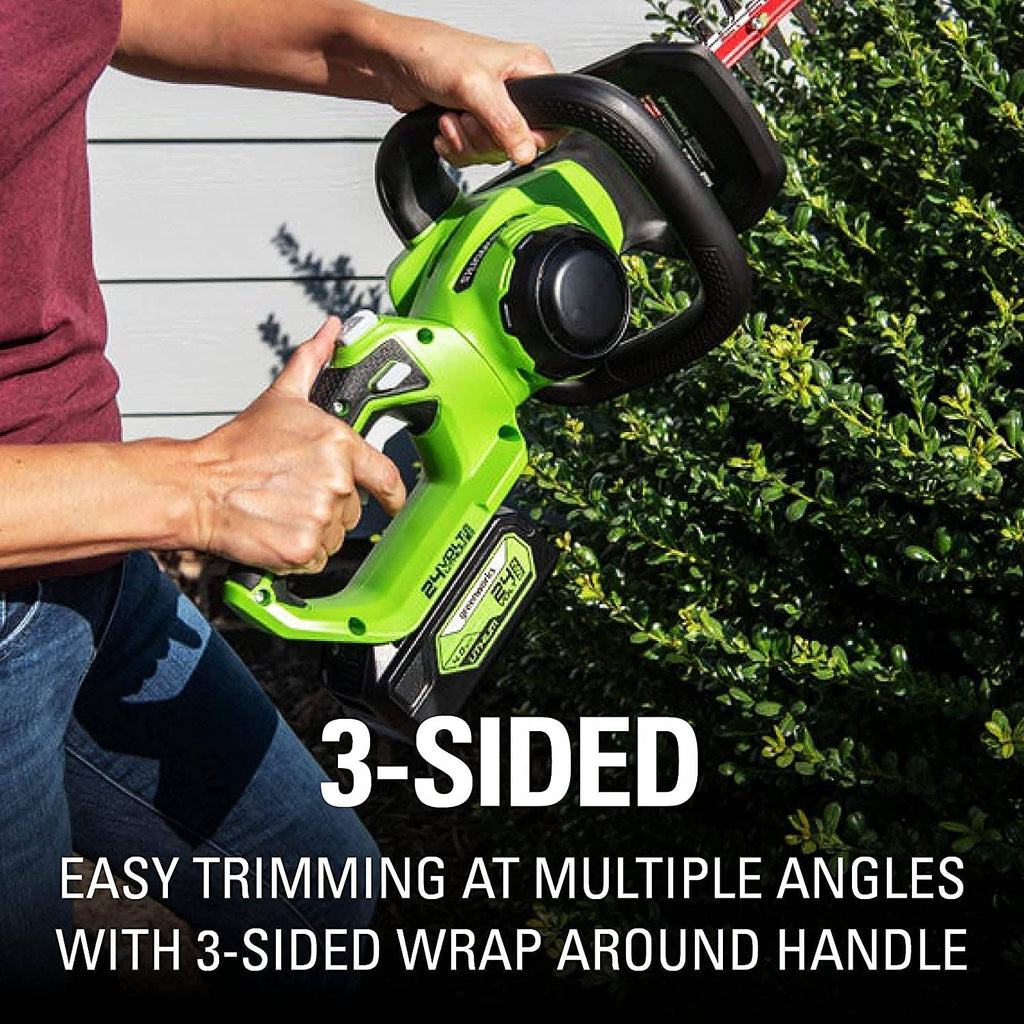 24V Cordless Handheld Leaf Blower with 2.0 Ah Battery and Charger X956035