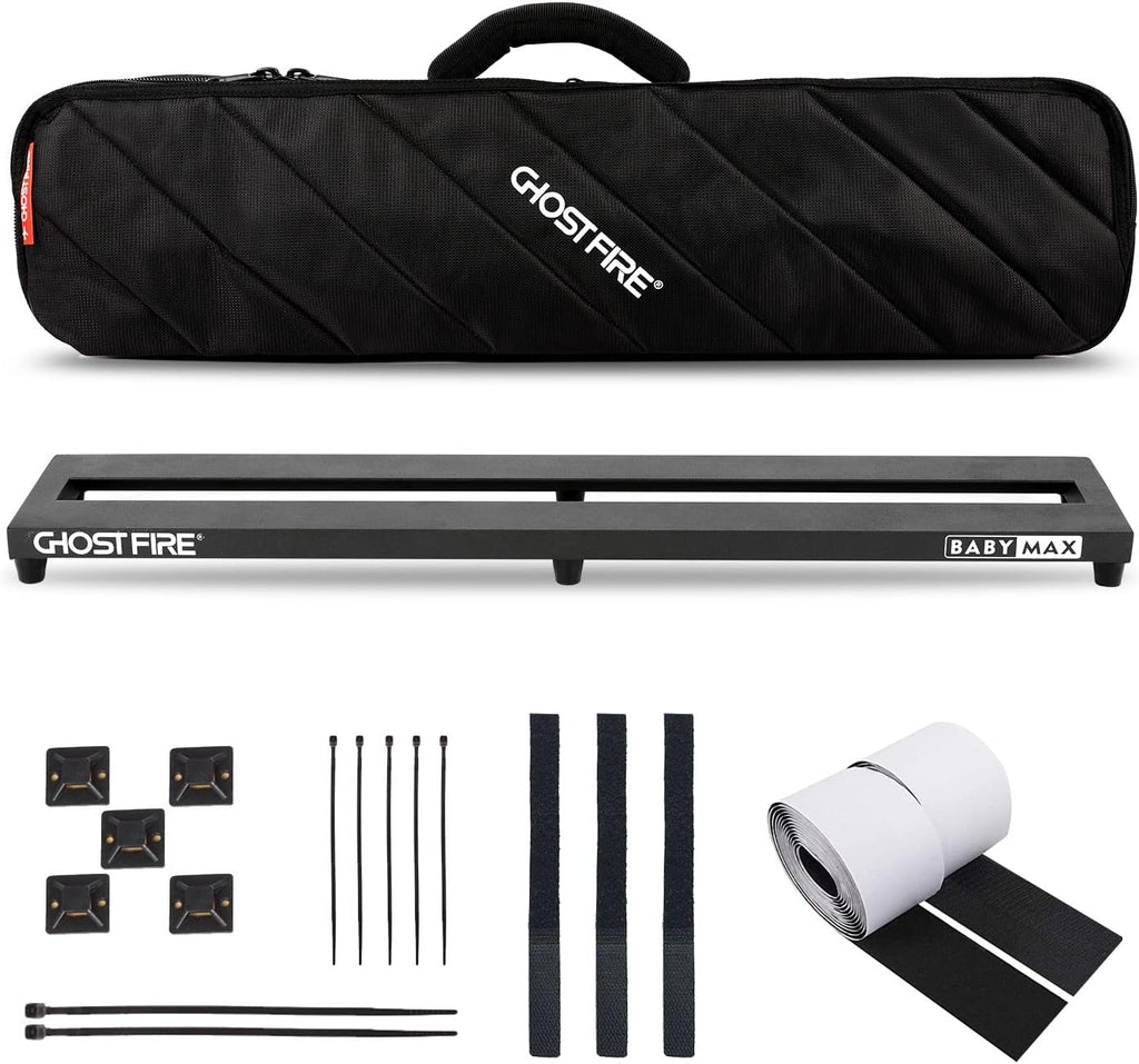 Aluminum Alloy Effect Pedalboard with Carry Bag H83195