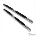 4" Oval Polished Stainless Steel Side Step Nerf Bars Rail Running Boards U251