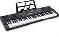 61 Key Electric Keyboard with Microphone and Power Supply V8876