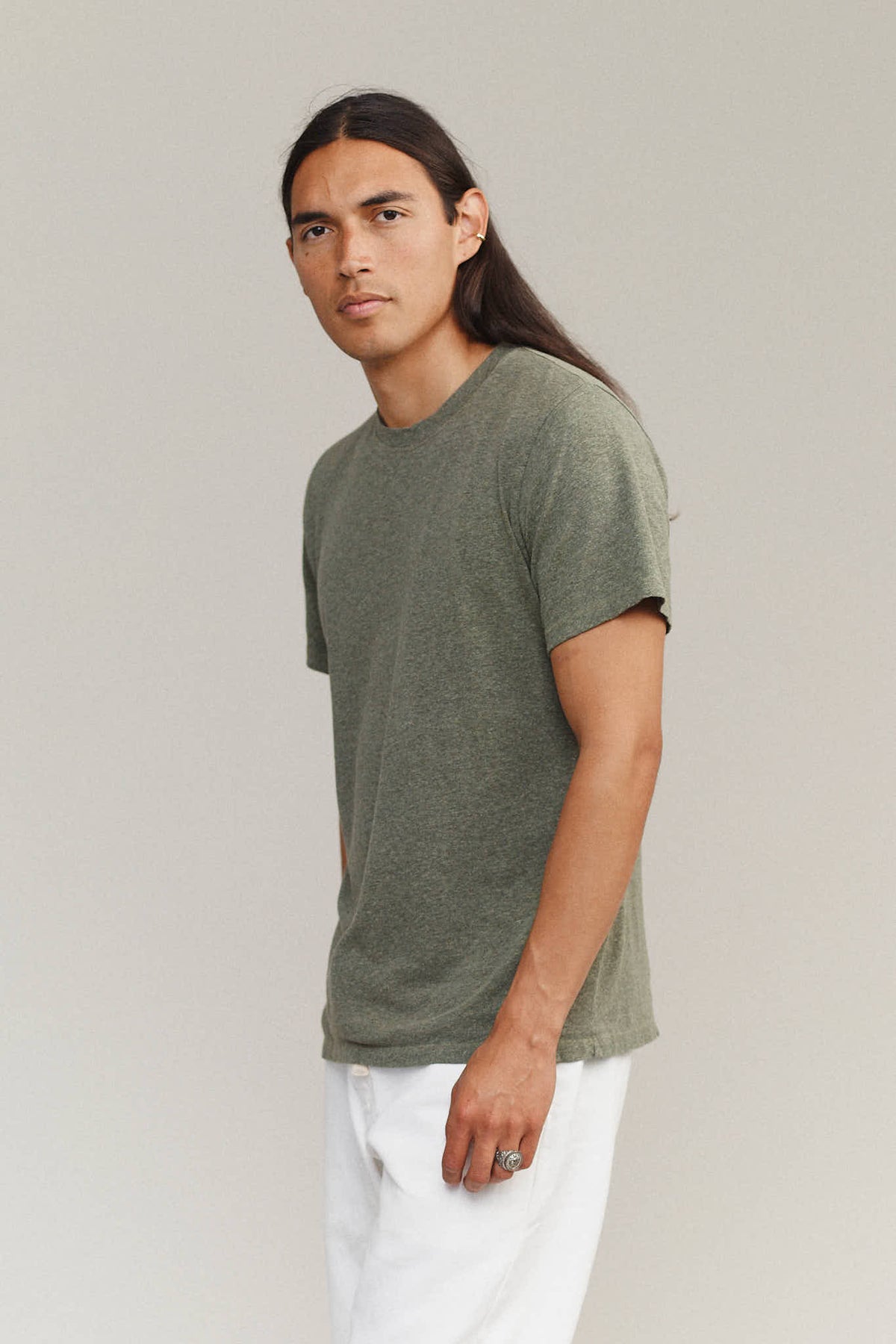 Heathered Jung Tee