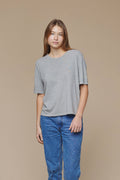 Heathered Silverlake Cropped Tee