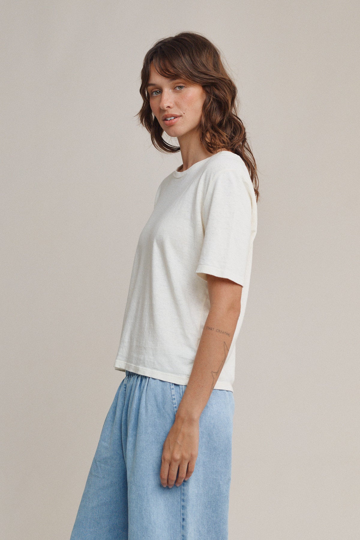 Silverlake Cropped Tee