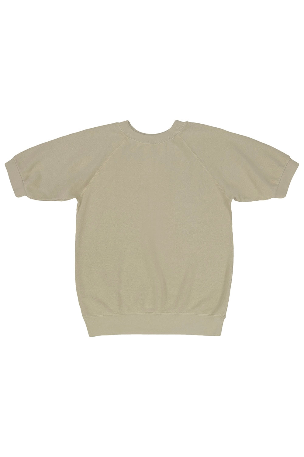 Short Sleeve Raglan Fleece Sweatshirt