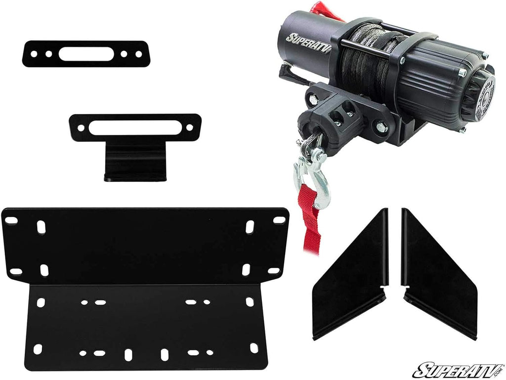 4500 lb Winch with Winch Mounting Plate Kit C4745