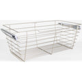Satin Nickel Closet Pullout Basket J75524