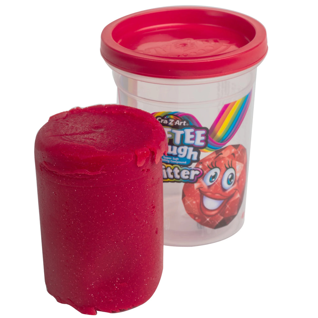 Scented Red Glitter Dough, 1 4oz A28503