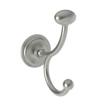Double Robe Hook - Satin Nickel B132