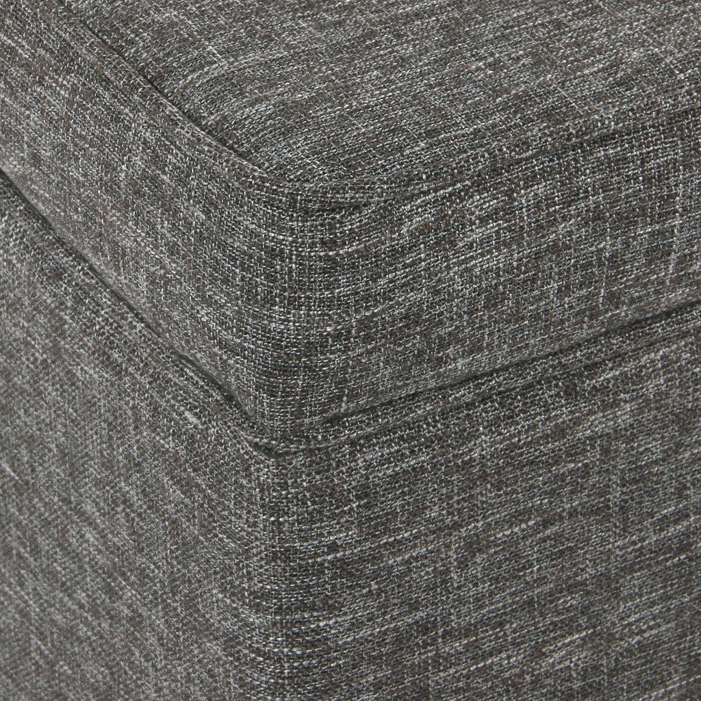 Slate Grey Medium Storage Ottoman T403261