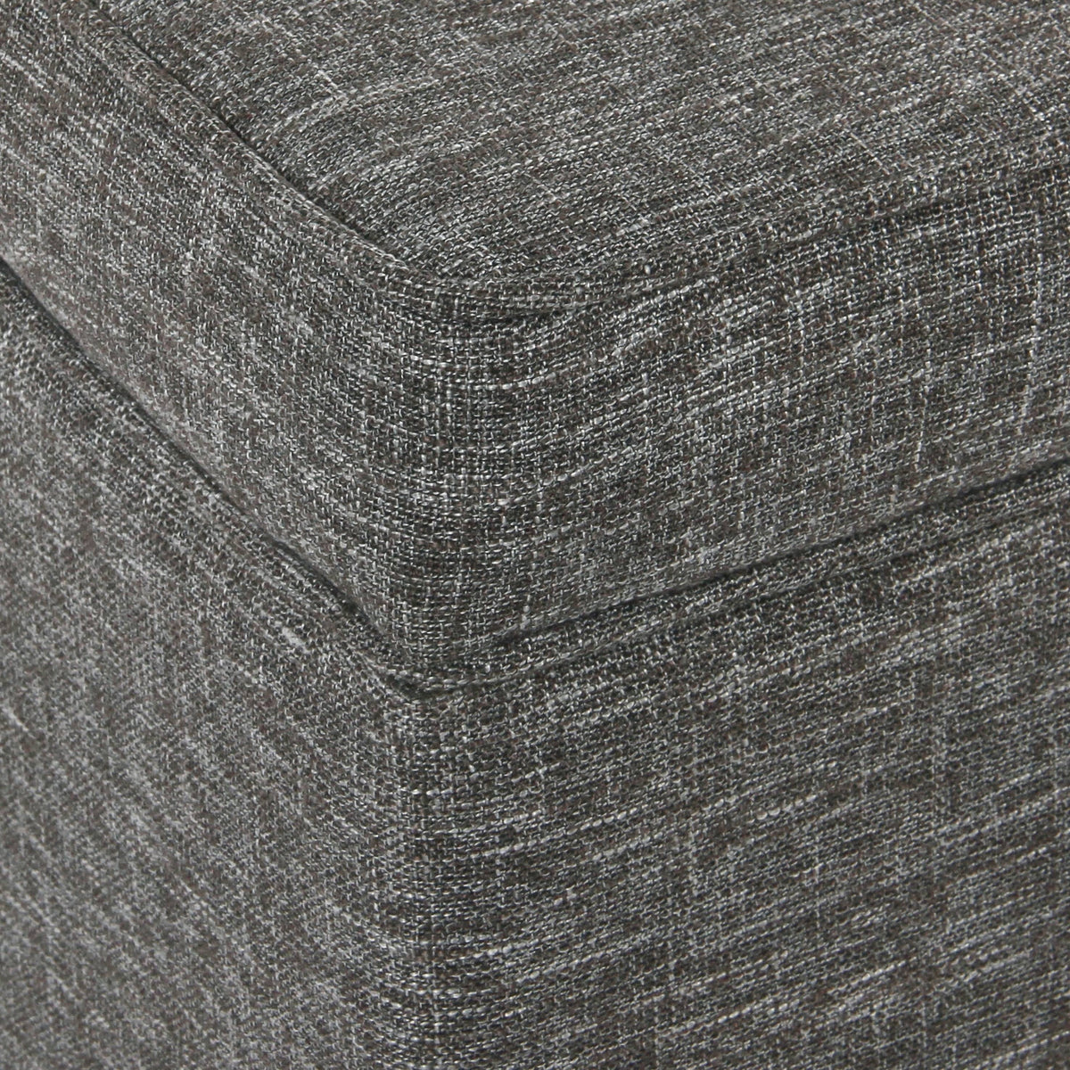Slate Grey Medium Storage Ottoman T403261