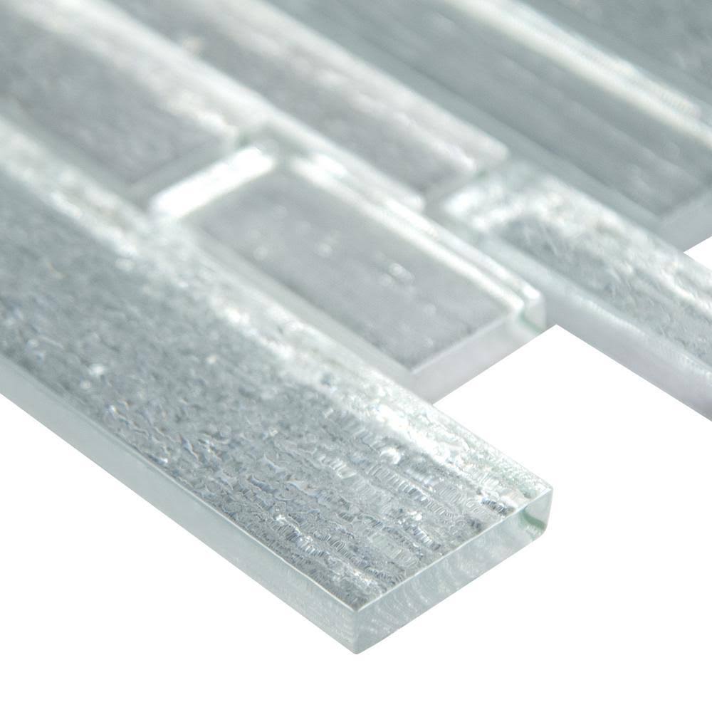 Glass Stone Mesh-Mounted Mosaic Tile Y28927