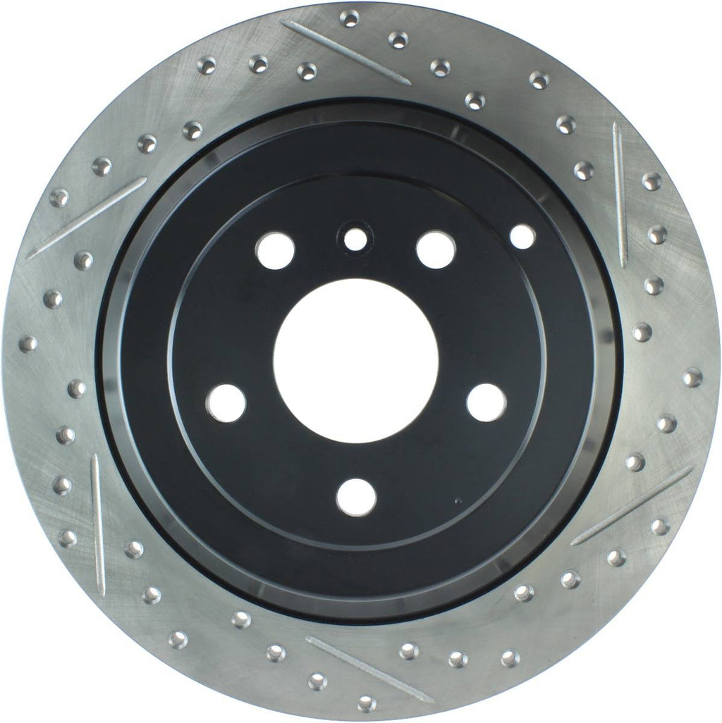 Slotted & Drilled Sport Brake Rotor Y3010