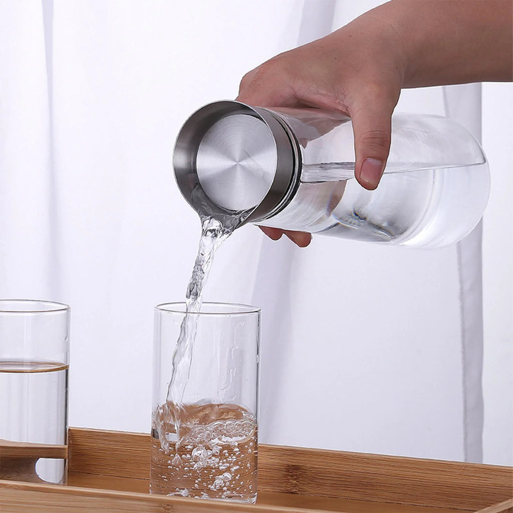 Glass Water Bottle 1.5L Pitcher D71037