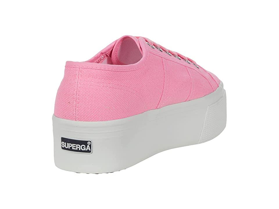 Hot Pink Canvas Sneakers Z234