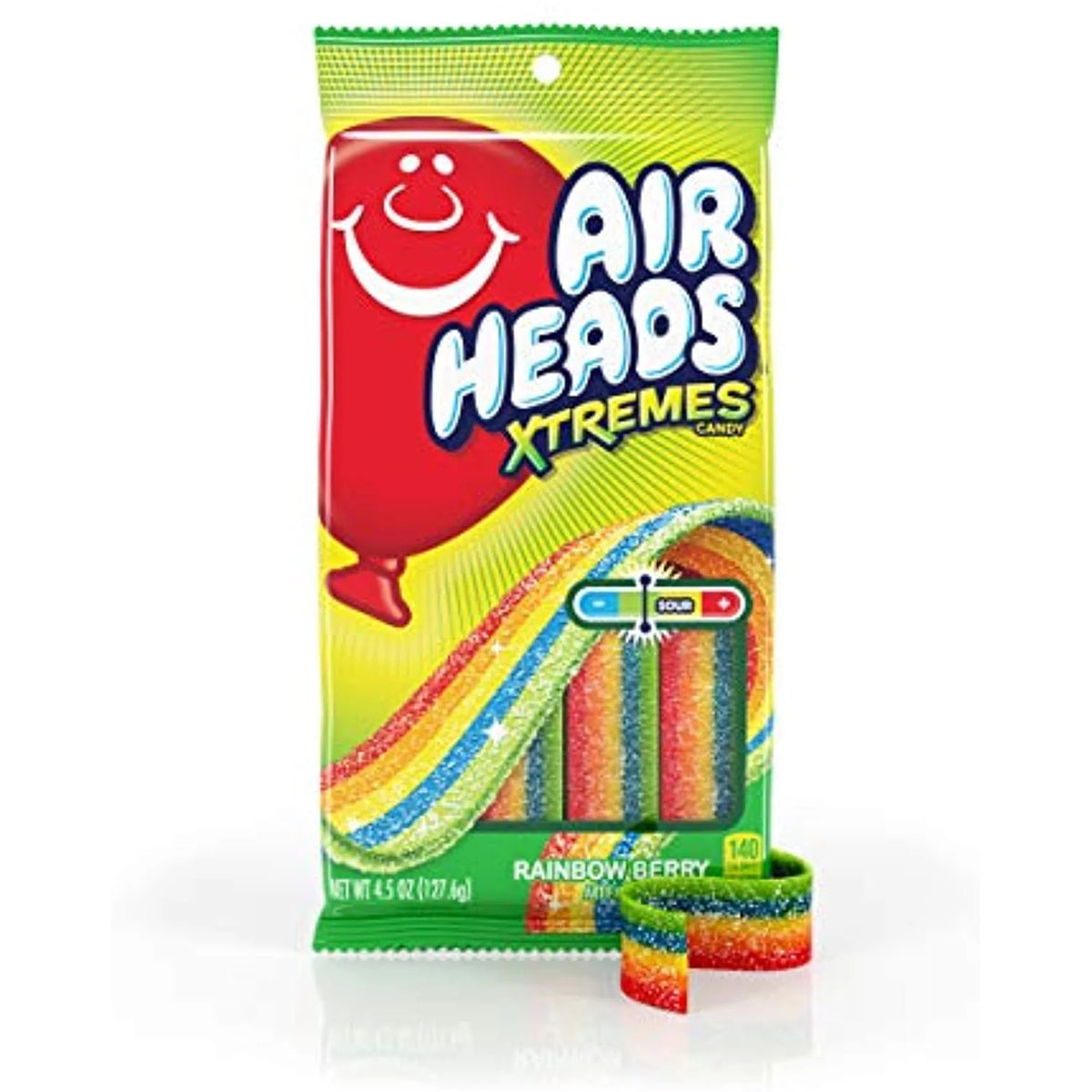 Sour Candy Rainbow Berry Bulk Party Bag 4.5 Oz Bulk Pack Of 12 T567289