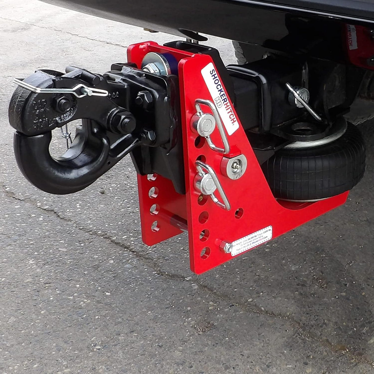 HD Air Pintle Hitch, Fits 3" Hitch - 2-1/2" to 6-1/2" of Drop L57032