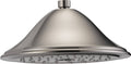Luxe Nickel Round Raincan Showerhead M452