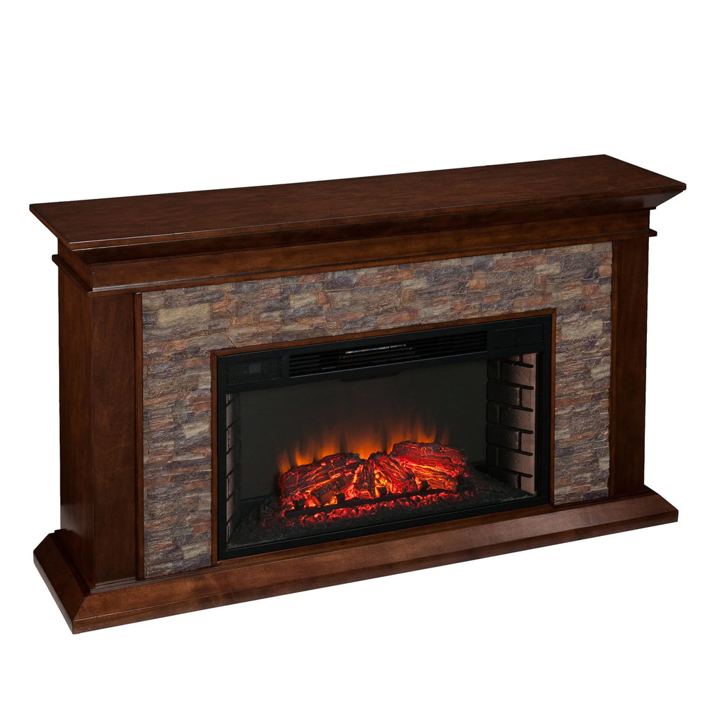 Maple Electric Fireplace R91417