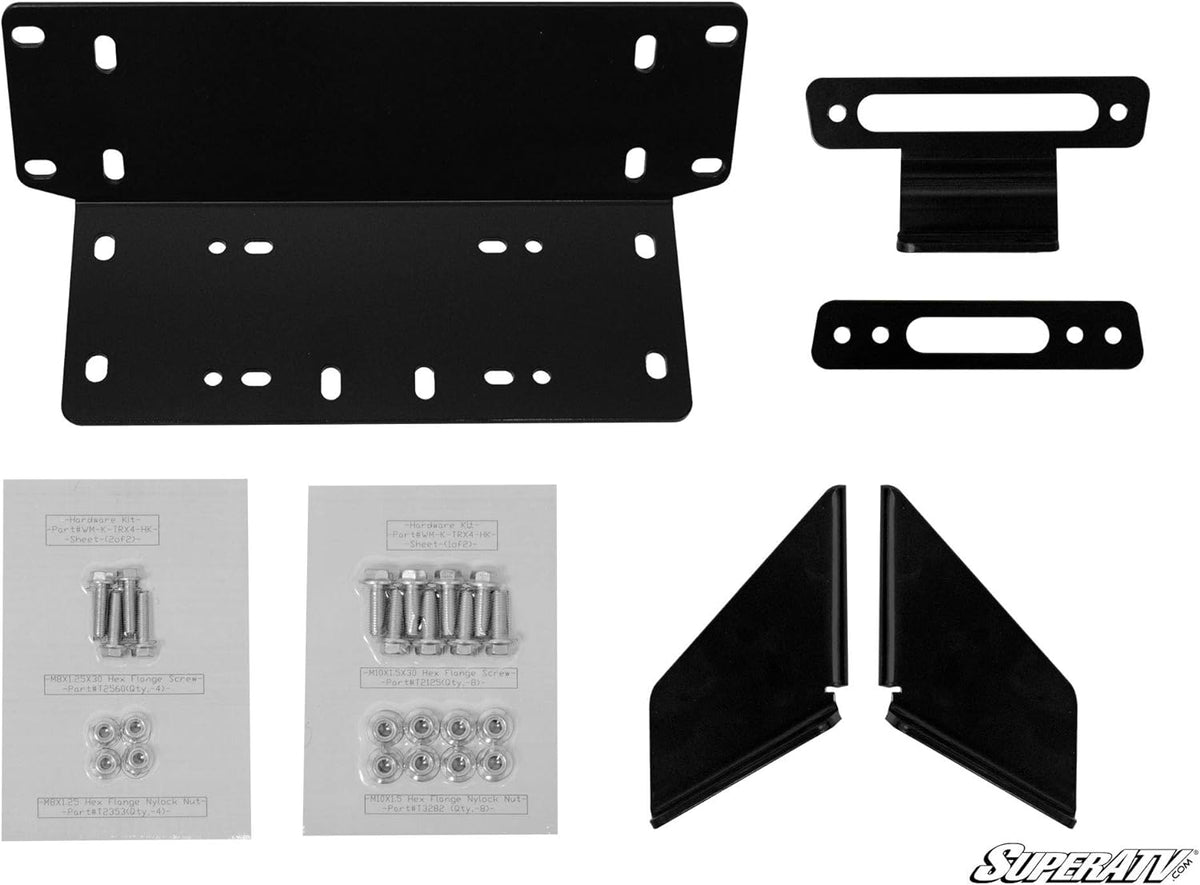 4500 lb Winch with Winch Mounting Plate Kit C4745