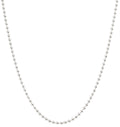 Sterling Silver Ball Chain 24in J897