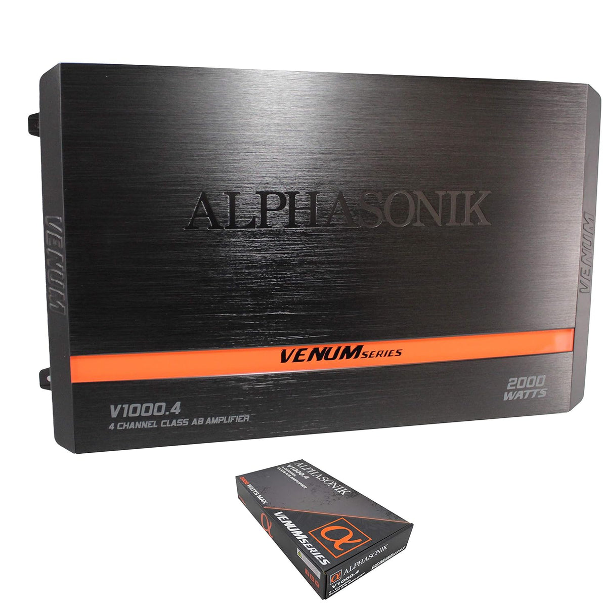 1000 Watts Max 2-Channel Car Amp I7400